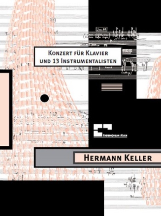 Konzert fr Klavier und 13 Instrumentalisten Studienpartitur