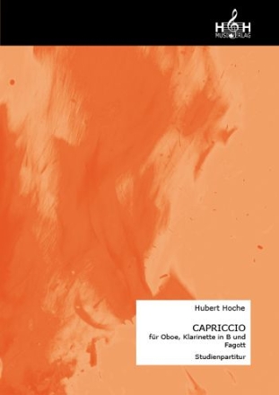 Capriccio fr Oboe, Klarinette und Fagott Partitur und Stimmen