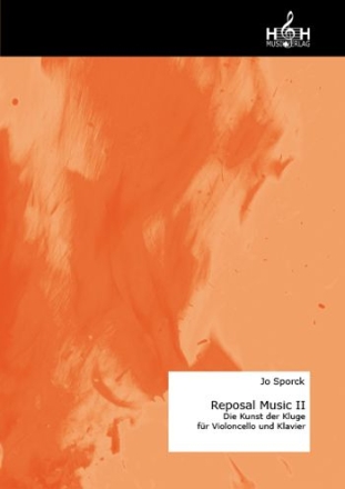 Reposal music II fr Violoncello und Klavier (Partitur un Violoncello und Klavier