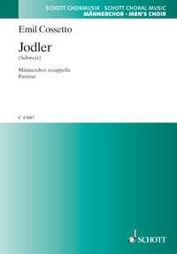 Jodler fr Mnnerchor (TTBB) Chorpartitur