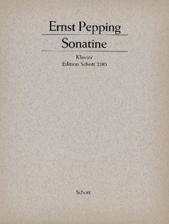 Sonatine fr Klavier