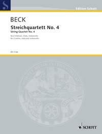 Streichquartett No. 4 fr Streichquartett Stimmensatz