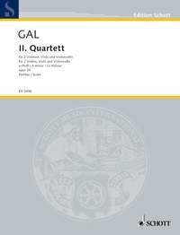 II. Quartett a-Moll op. 35 fr Streichquartett Partitur