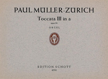 Toccata III in A op. 50 fr Orgel