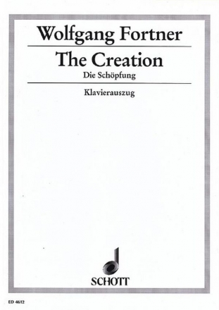 The Creation - Die Schpfung fr mittlere Singstimme und Orchester Klavierauszug