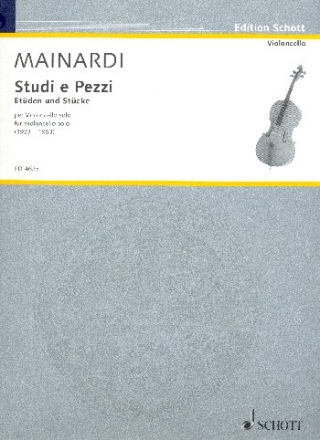 Studi e Pezzi fr Violoncello