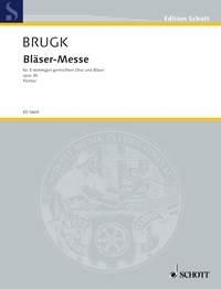 Blser-Messe Werk 30 fr gemischten Chor (SAB) mit Blechblsern (2 Trompeten, Tenorhorn, Ba Partitur