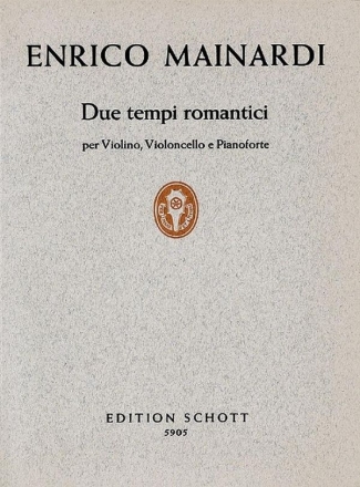 Due tempi romantici fr Klaviertrio