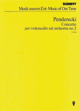 Concerto fr Violoncello und Orchester Studienpartitur