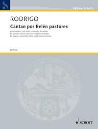 Cantan por Beln pastores fr Sopran, gemischter Chor (SATB) und Orchester Klavierauszug
