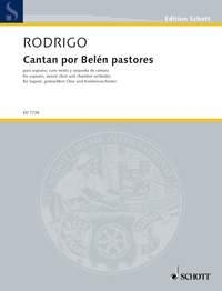 Cantan por Beln pastores fr Sopran, gemischter Chor (SATB) und Orchester Klavierauszug