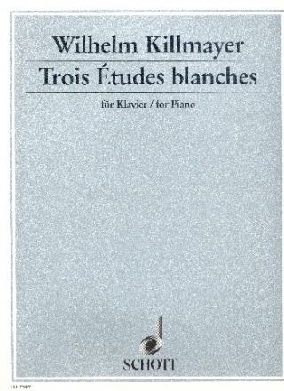 3 tudes blanches fr Klavier