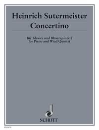 Concertino fr Klarinette (B), Fagott, Trompete (F), Horn (F), Tenorposaune und K Partitur und Stimmen