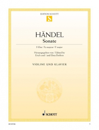 Sonate F-Dur fr Violine und Klavier