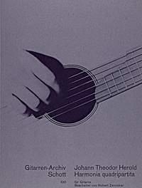 Herold, Johann Theodor Harmonia quadripartita fr Gitarre
