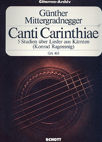 Canti Carinthiae fr Gitarre