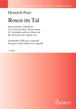 Rosen im Tal fr Frauenchor (SMezA) Chorpartitur