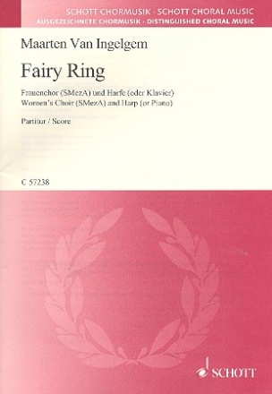 Fairy Ring fr Frauenchor und Harfe (Klavier) Partitur (en/nl)