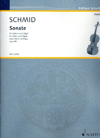Sonate op. 60 fr Violine und Orgel