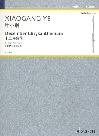 December Chrysanthemum op. 52 fr Flte und Klavier