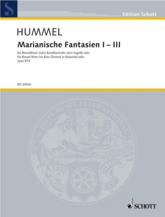 Marianische Fantasien Nr.1-2 op.87d fr Bassetthorn (Bassklar., Fag)
