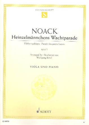 Heinzelmnnchens Wachtparade op.5 fr Viola und Klavier