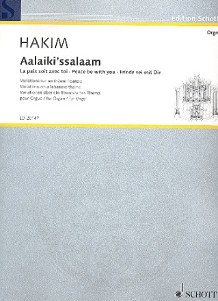 Aalaiki'ssalaam fr Orgel