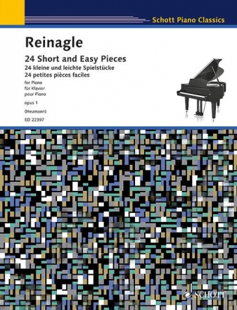 24 kleine und leichte Spielstcke op.1 fr Klavier