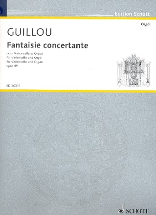 Fantaisie concertante op. 49 fr Violoncello und Orgel