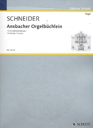 Ansbacher Orgelbchlein fr Orgel