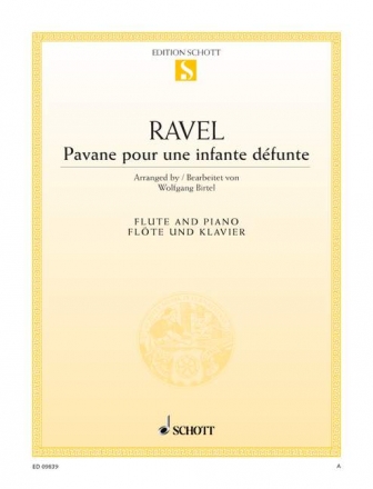 Pavane pour une infante dfunte fr Flte und Klavier