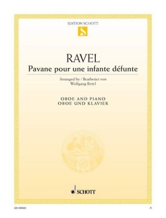 Pavane pour une infante dfunte fr Oboe und Klavier
