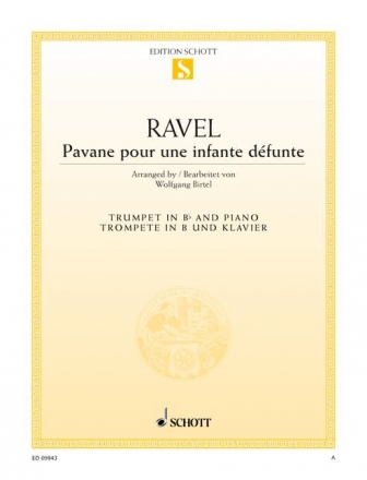 Pavane pour une infante dfunte fr Trompete und Klavier