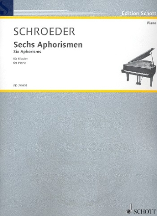 Sechs Aphorismen fr Klavier