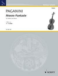 Paganini, Niccol: Moses-Fantasie fr Violine und Klavier