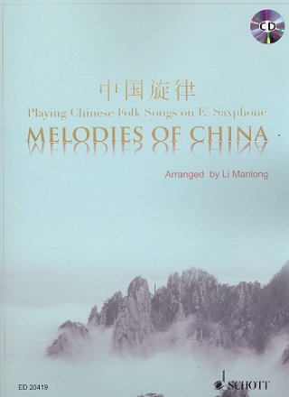 Melodies of China (+CD) for saxophon Eb