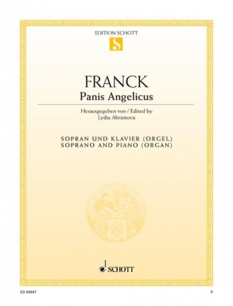 Panis Angelicus fr Sopran und Klavier (Orgel)
