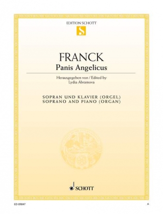 Panis Angelicus fr Sopran und Klavier (Orgel)