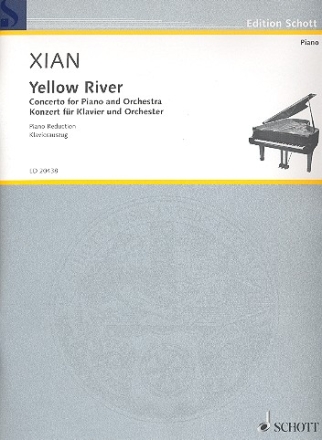 Gelber Fluss fr Klavier und groes Orchester Klavierauszug - auch als Solostimme fr das Klavierkonzert zu verwende