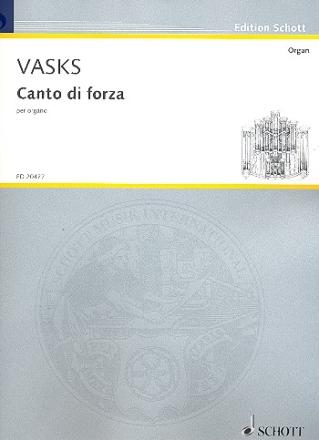 Canto di forza für Orgel