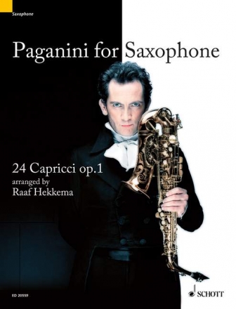 Pagaini for Saxophone - 24 Capricci op.1 fr Altsaxophon (Sopransaxophon)
