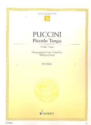 Piccolo Tango fr Klavier Einzelausgabe