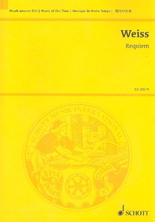 Requiem fr Sopran, Tenor, Knabensopran, Flgelhorn, gemischter Chor und Kamme Studienpartitur