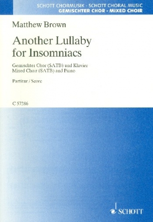 Another Lullaby for Insomniacs fr gem Chor und Klavier Partitur (en)