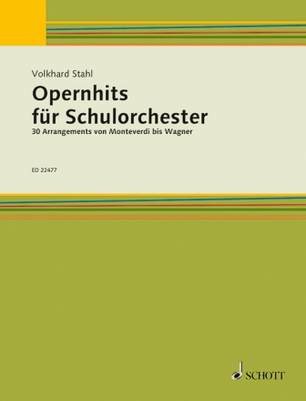 Opernhits fr Schulorchester fr flexibles Ensemble Lehrerband (Flte 1+2, Oboe / Sopran-Blockflte, Klarinette 1+2 in B)