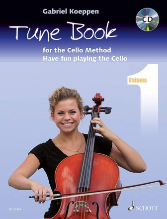 Cello Method - Tune Book 1 (+CD) for 1-3 cellos (piano ad lib) (en) 2 scores