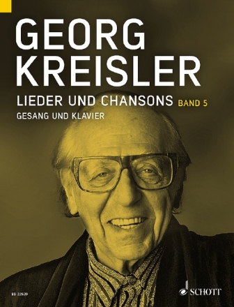 Lieder und Chansons Band 5 fr Gesang und Klavier