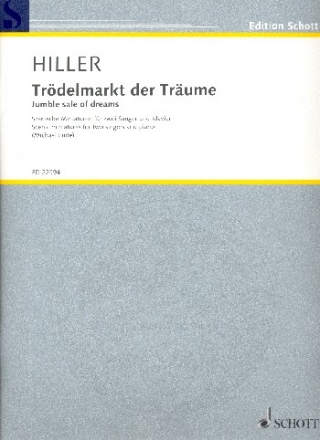 Trdelmarkt der Trume fr 2 Stimmen und Klavier Partitur (dt)