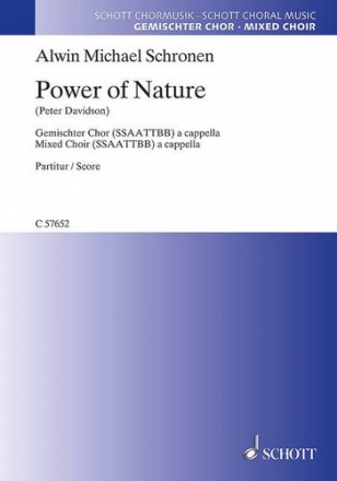 Power of Nature fr gem Chor a cappella Partitur (en)