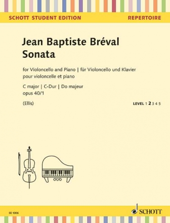 Sonate C-Dur op.40,1 fr Violoncello und Klavier